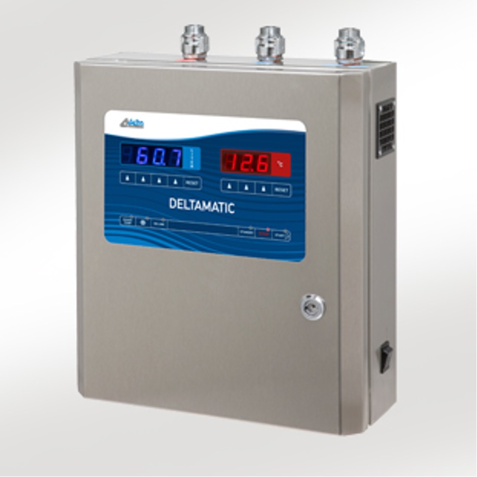 D 3500 - digital gesteuertes Wassermisch- und Dosiergerät mit automatisch geregeltem Kühlwasseranschluss