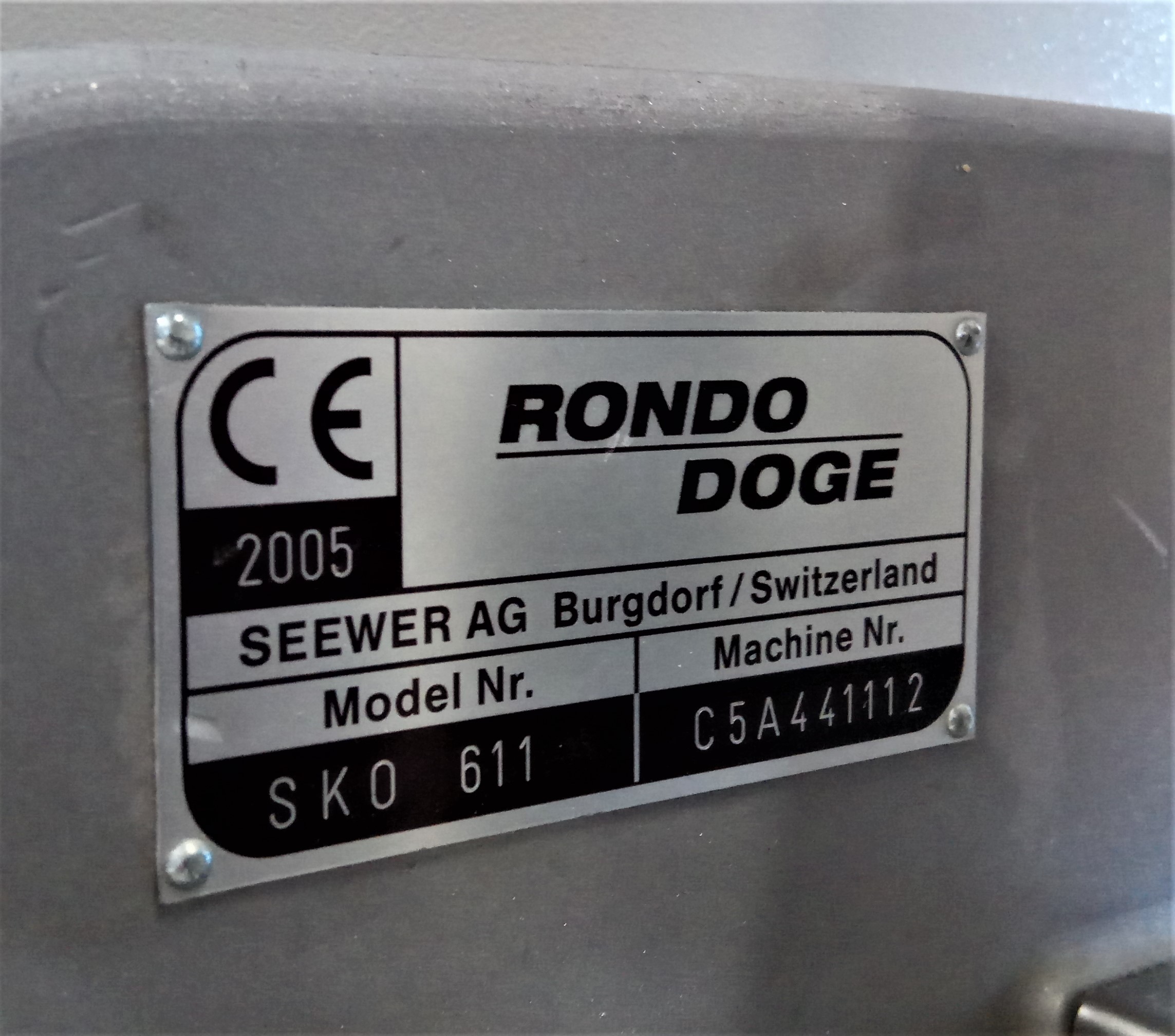 Ausrollmaschine Rondo Kombi 2000